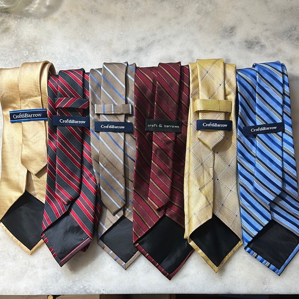 Croft & Barrow Men's Tie Set - Assorted Colors